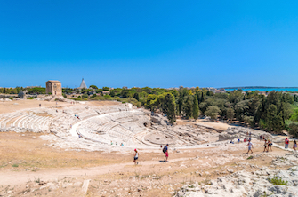 sicily holiday guide south southeast villa noto modica syracuse ruins greek theatre